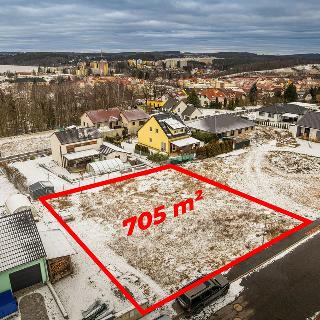 Prodej stavební parcely 705 m² Kaplice, Smrková