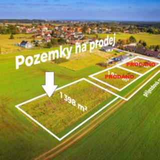 Prodej stavební parcely 1398 m² Vitín