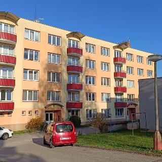 Prodej bytu 1+1 40 m² Trhové Sviny, Sídliště