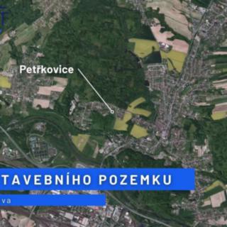 Prodej stavební parcely 1268 m&sup2; Ostrava