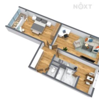 Prodej bytu 2+1 70 m² Louny, Slovenského národního povstání
