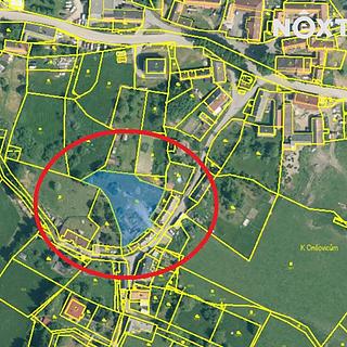 Prodej stavební parcely 1227 m&sup2; Vacov