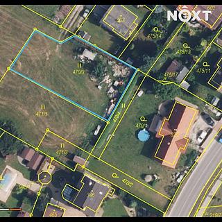 Prodej stavební parcely 1056 m&sup2; Vrchlabí