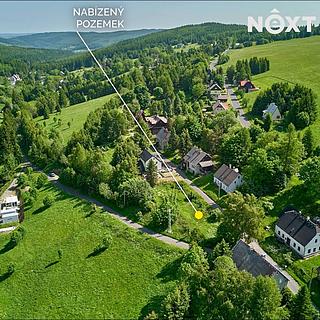 Prodej stavební parcely 497 m&sup2; Loučná pod Klínovcem