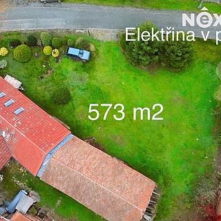 Prodej stavební parcely 573 m&sup2; Šaplava