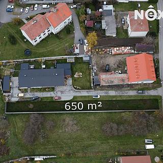 Prodej stavební parcely 650 m&sup2; Vrbovec