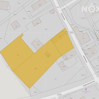 Prodej stavební parcely 4368 m&sup2; Litvínov