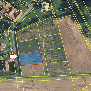 Prodej stavební parcely 792 m&sup2; Litomyšl