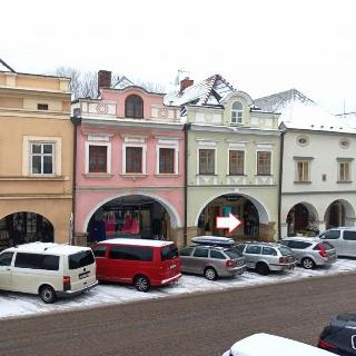 Pronájem obchodu 72 m² Litomyšl, Smetanovo náměstí+