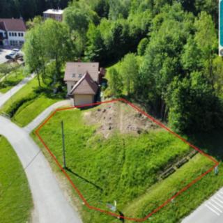 Prodej stavební parcely 1 001 m² Horní Újezd