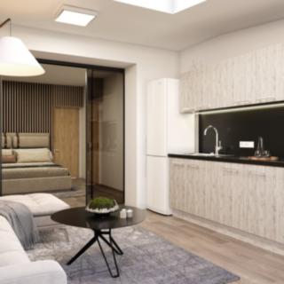 Prodej bytu 1+kk, garsoniery 46 m² Brno