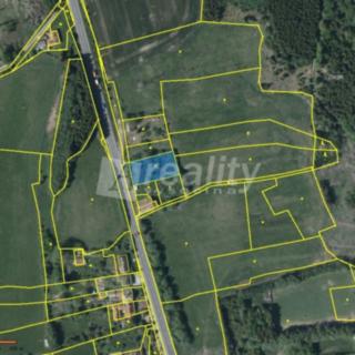Prodej stavební parcely 1268 m&sup2; Zašovice
