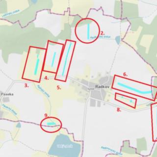 Prodej zemědělské půdy 52 606 m² Radkov