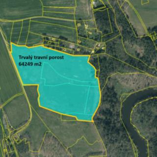 Prodej louky 64249 m² Dražice