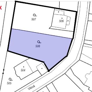 Prodej stavební parcely 815 m² Hořovice