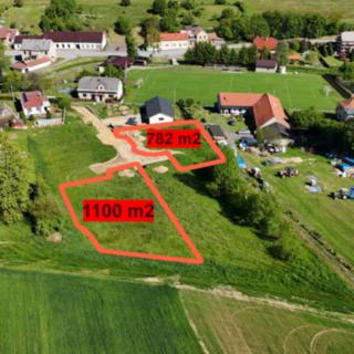 Prodej stavební parcely 782 m² Opatov