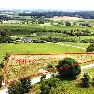 Prodej stavební parcely 2 840 m² Malovice