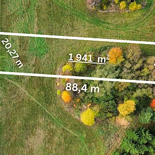 Prodej stavební parcely 1941 m&sup2; Květná