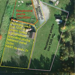 Pronájem komerčního pozemku 650 m² Přelouč