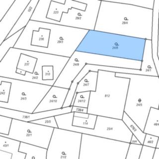 Prodej stavební parcely 606 m&sup2;