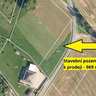 Prodej stavební parcely 969 m² Opatov