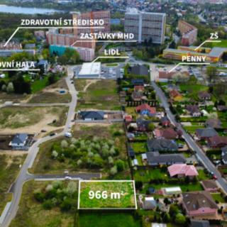 Prodej stavební parcely 966 m² Chomutov