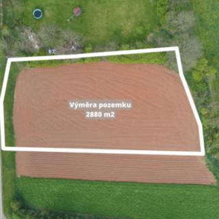 Prodej stavební parcely 2880 m² Blšany