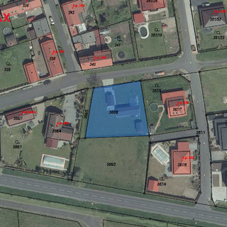 Prodej stavební parcely 832 m² Slavětín, Aloise Jiráska