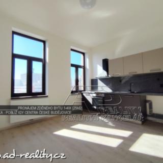 Pronájem bytu 1+kk, garsoniery 23 m² České Budějovice