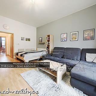 Pronájem bytu 1+1 40 m² České Budějovice