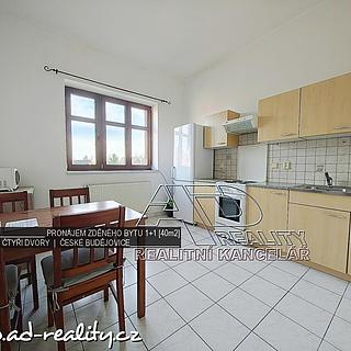 Pronájem bytu 1+1 40 m² České Budějovice