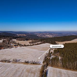 Prodej stavební parcely 7713 m&sup2; Vimperk