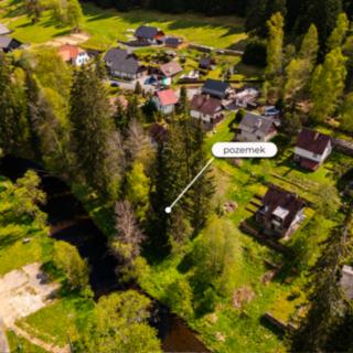 Prodej stavební parcely 598 m² Horní Vltavice