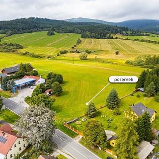 Prodej stavební parcely 1768 m&sup2; Volary