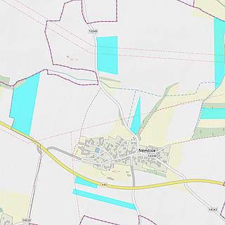 Prodej podílu louky 182831 m&sup2; Němčice