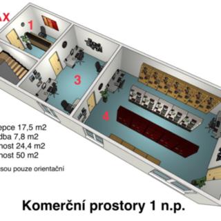 Pronájem skladu 120 m² Turnov