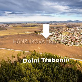 Prodej stavební parcely 2948 m&sup2; Dolní Třebonín