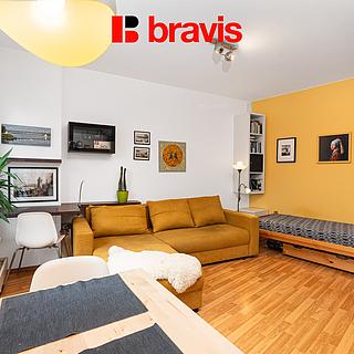 Prodej bytu 1+kk, garsoniery 40 m&sup2; Brno