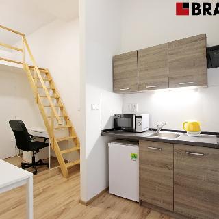 Pronájem bytu 1+kk a garsoniéry 21 m² Brno, Václavská