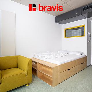 Pronájem bytu 1+kk, garsoniery 24 m&sup2; Brno