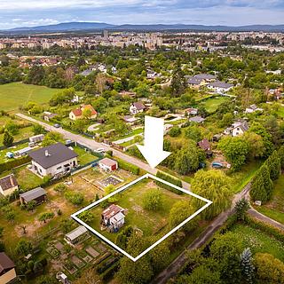 Prodej zahrady 585 m&sup2; České Budějovice