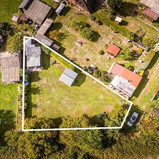 Prodej zahrady 587 m&sup2; České Budějovice