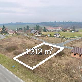 Prodej stavební parcely 1 312 m² Zbelítov