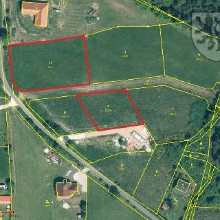 Prodej stavební parcely 1 234 m² Mečichov