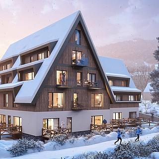 Prodej bytu 2+kk 42 m&sup2; Rokytnice nad Jizerou