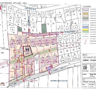 Prodej stavební parcely 822 m² Mšec