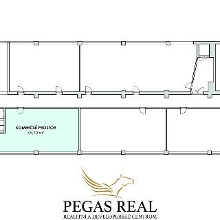 Pronájem kanceláře 65 m² Brno, Sokolova