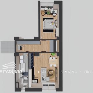 Pronájem bytu 2+kk 58 m² Plzeň, Zikmunda Wintra