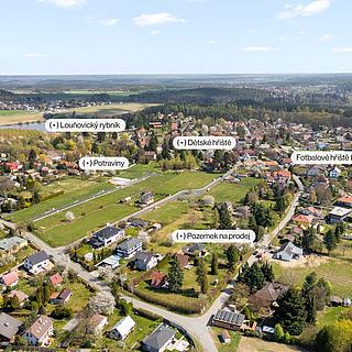 Prodej stavební parcely 3004 m&sup2; Louňovice