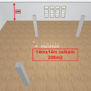 Pronájem skladu 208 m² Jirny, Tovární